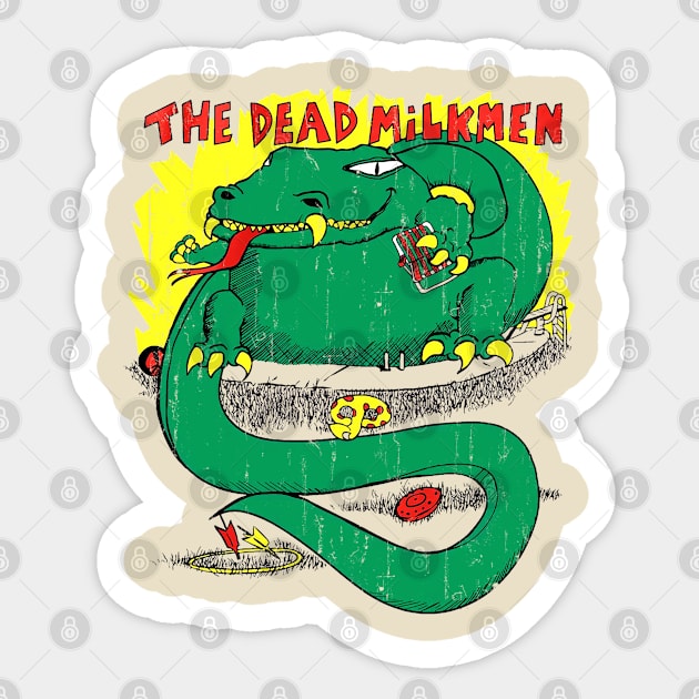 The Dead Milkmen - Big Lizard in My Backyard Sticker by BULET